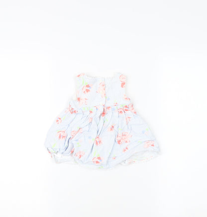 Jasper Conran Floral Dress, Unisex 0-3 Months, Multicoloured