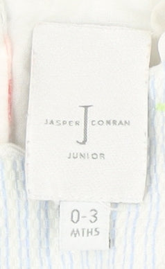 Jasper Conran Floral Dress, Unisex 0-3 Months, Multicoloured