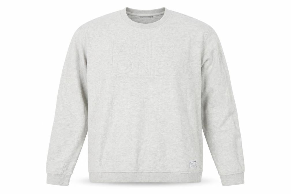 Mens UK Size 2XL JACK & JONES Grey Pullover Sweatshirt