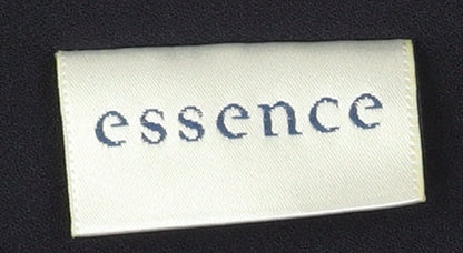 Womens UK Size 20 essence Black Basic Tank