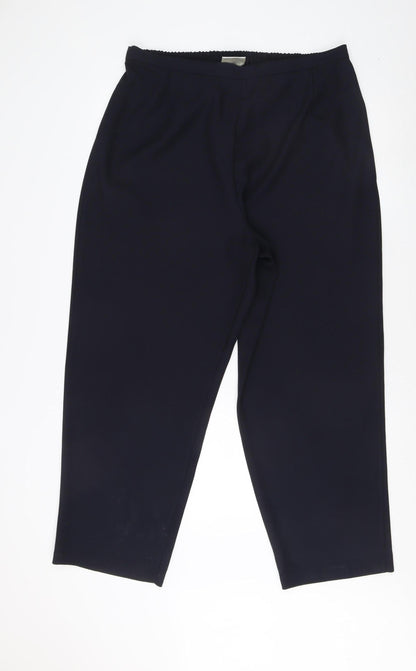 Womens UK Size 20 essence   Black Trousers