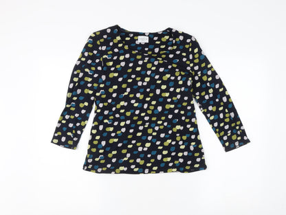 Womens UK Size 10 Eastex Multicoloured Basic Blouse