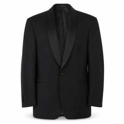 Pierre Cardin Men's Black Wool Tuxedo Blazer Size L Formal