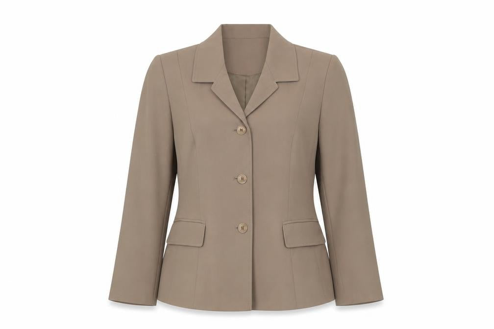 Womens UK Size 12 Eastex Regular Brown Blazer