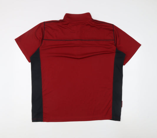 Mountain Warehouse Men's Red XL Quick Dry T-Shirt