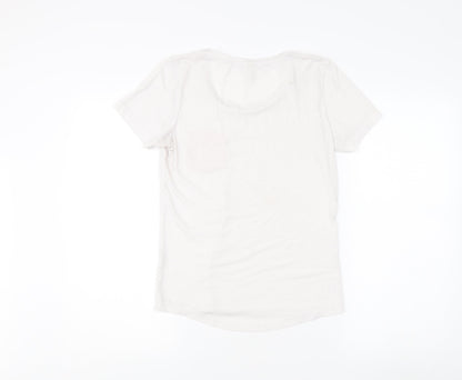 Ripcurl Women's White XS T-Shirt with Pocket