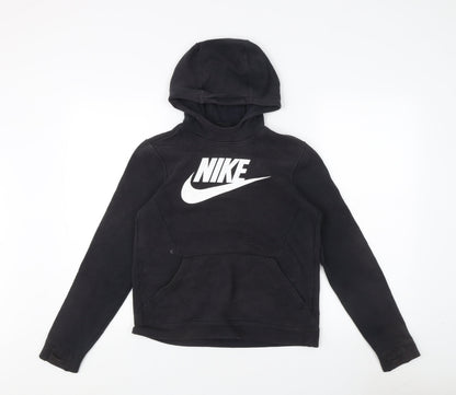 Teens UK Size L Nike Black Pullover Hoodie