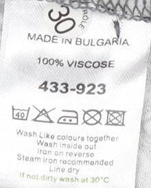 Next Women's Grey A-Line Dress, Size 12, Casual Bohemian