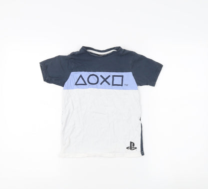 Fashion UK Boys' Blue PlayStation T-Shirt, Size 6-7 Years