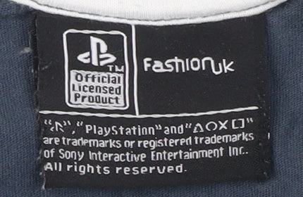 Fashion UK Boys' Blue PlayStation T-Shirt, Size 6-7 Years