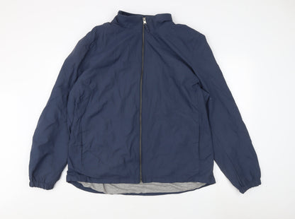 Mens UK Size 2XL Sth Shore Threads Blue Basic Jacket