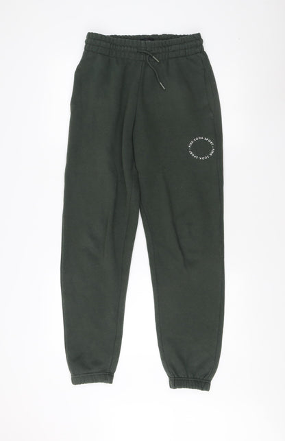 Pink Soda Sport Women's Green Jogger UK 6