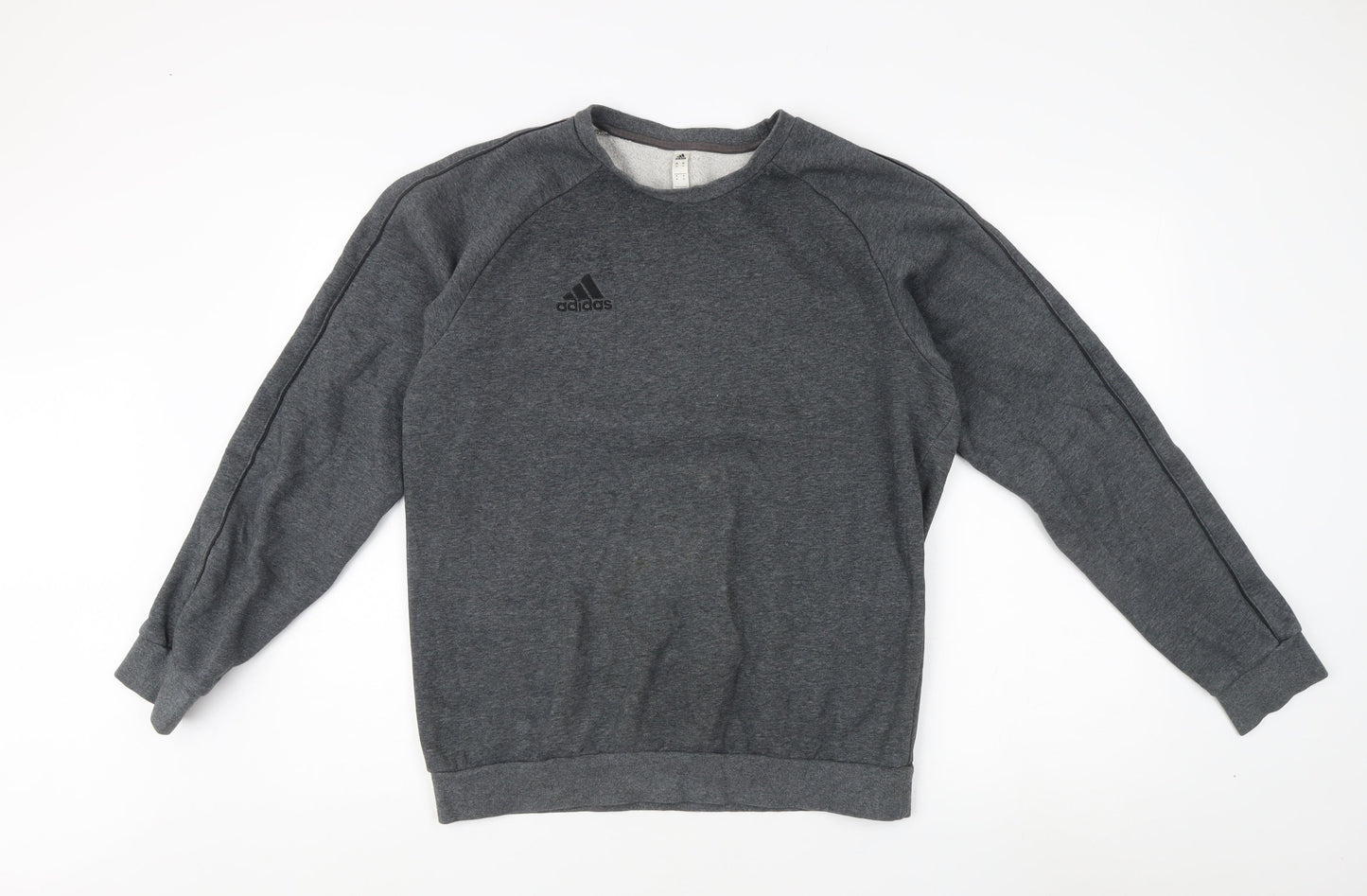 Mens UK Size M adidas Grey Pullover Sweatshirt