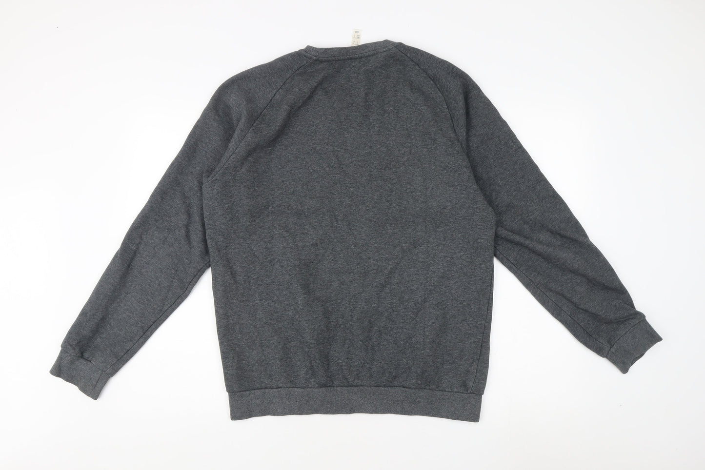 Mens UK Size M adidas Grey Pullover Sweatshirt