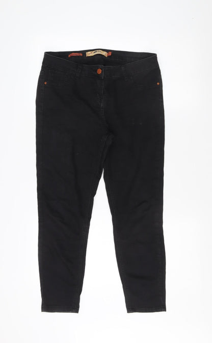 Womens UK Size 12 Yes Yes Slim Fit Skinny Black Jeans