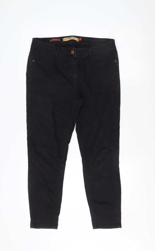Womens UK Size 12 Yes Yes Slim Fit Skinny Black Jeans