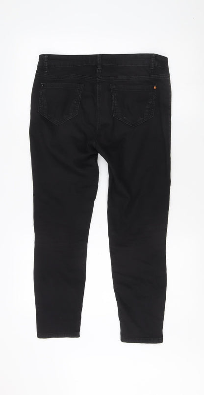 Womens UK Size 12 Yes Yes Slim Fit Skinny Black Jeans