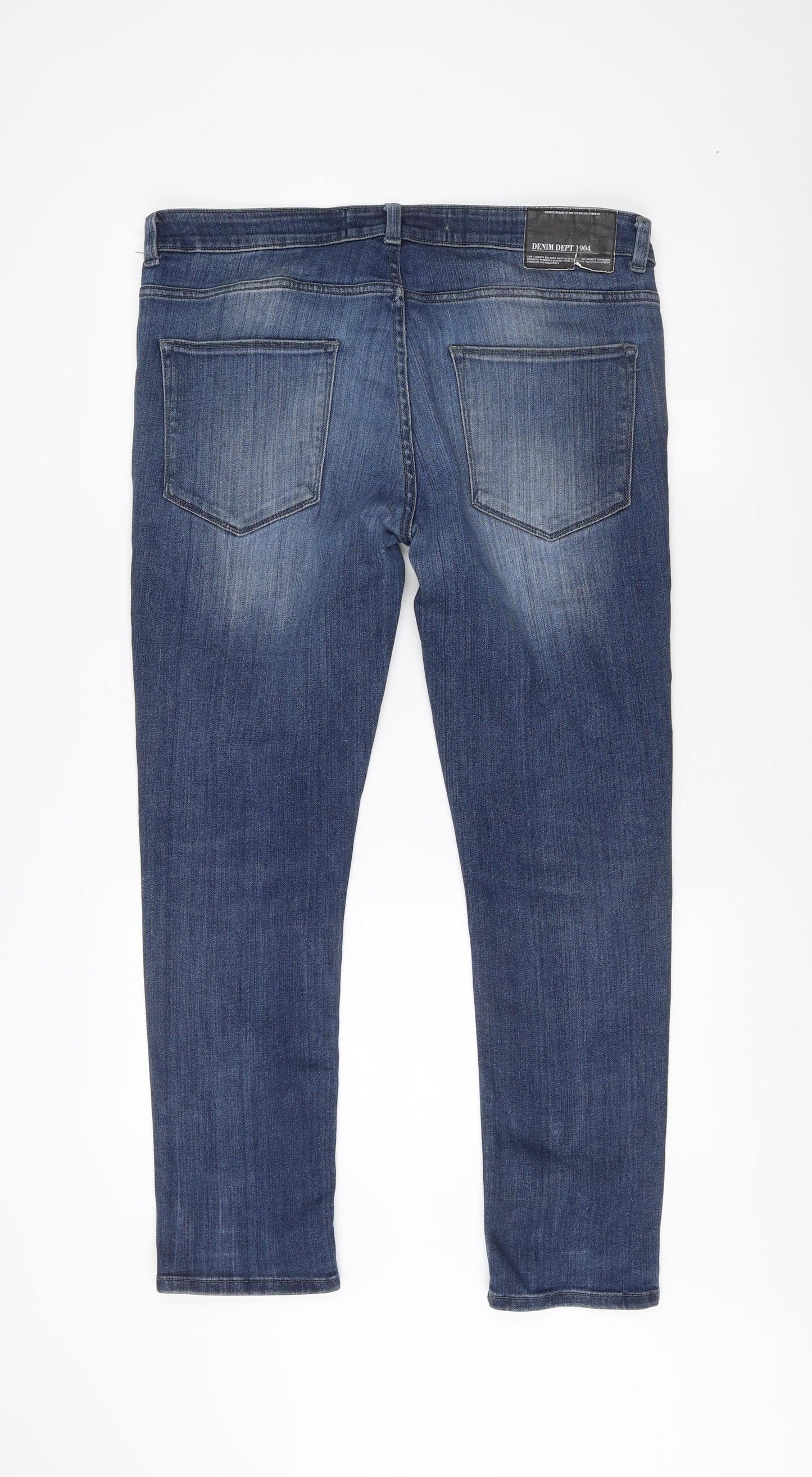 Burton Menswear Super Skinny Blue Jeans 36