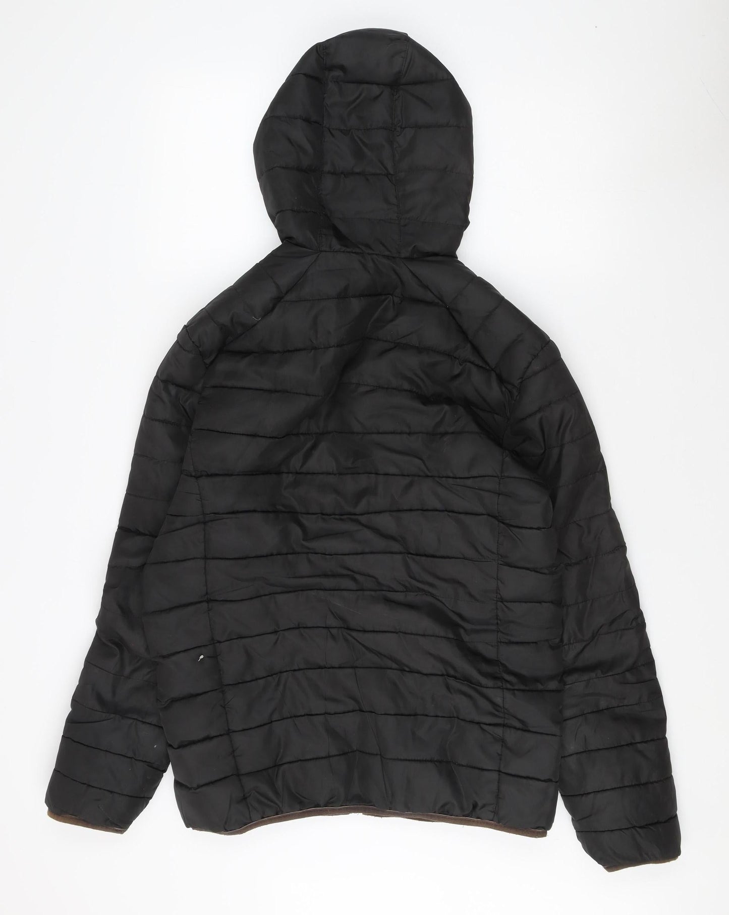 Mens UK Size M ONLY & SONS Black Puffer Jacket