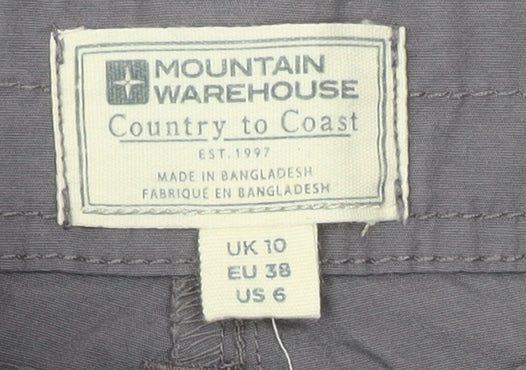 Mountain Warehouse Men's Grey Chino Shorts - Medium