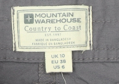 Mountain Warehouse Men's Grey Chino Shorts - Medium