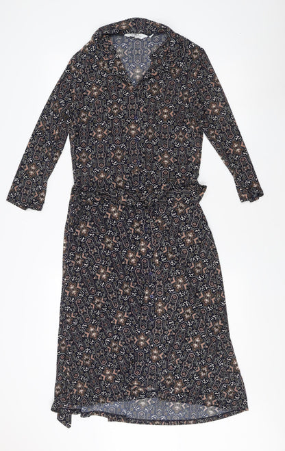 Dorothy Perkins Women's Multicoloured 12 Tall Shirt Dress