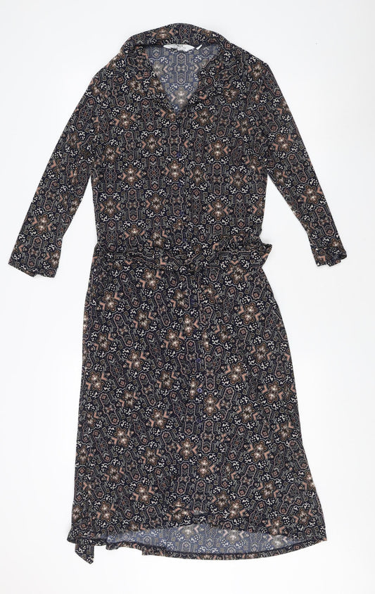 Dorothy Perkins Women's Multicoloured 12 Tall Shirt Dress