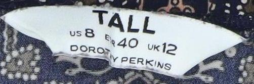 Dorothy Perkins Women's Multicoloured 12 Tall Shirt Dress