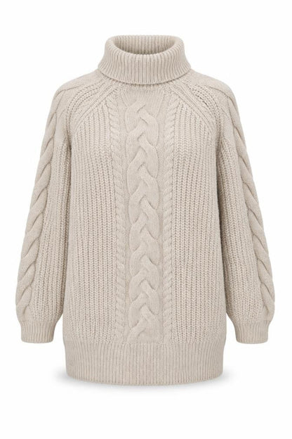 Womens UK Size L River Island Beige Pullover Jumper