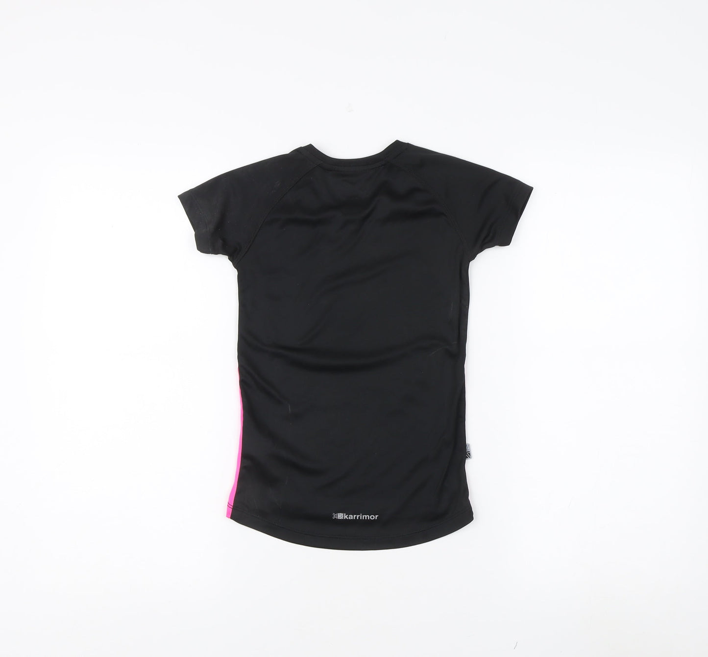Karrimor Girls Black Short Sleeve Running T-Shirt 7-8 Yrs