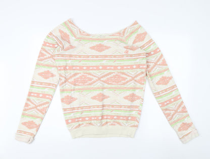SoulCal & Co Women's Multicoloured Size 8 Geometric Sweatshirt