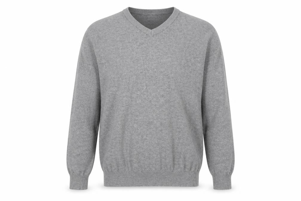 Mens UK Size XL Pierre Cardin Grey Pullover Jumper