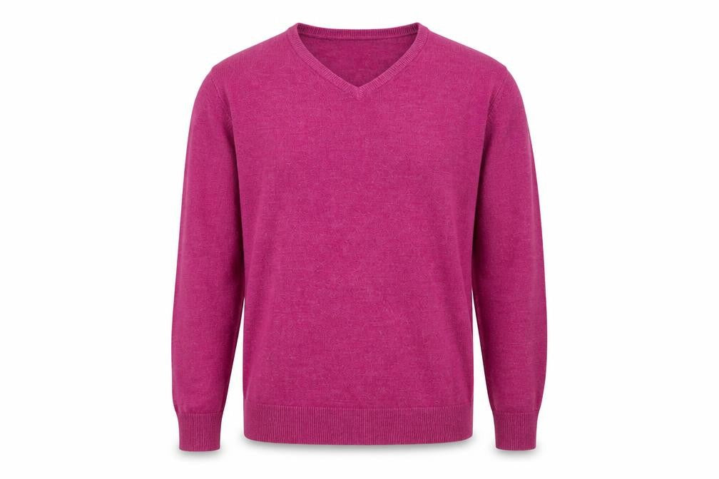 Mens UK Size S Thomas Nash Pink Pullover Jumper