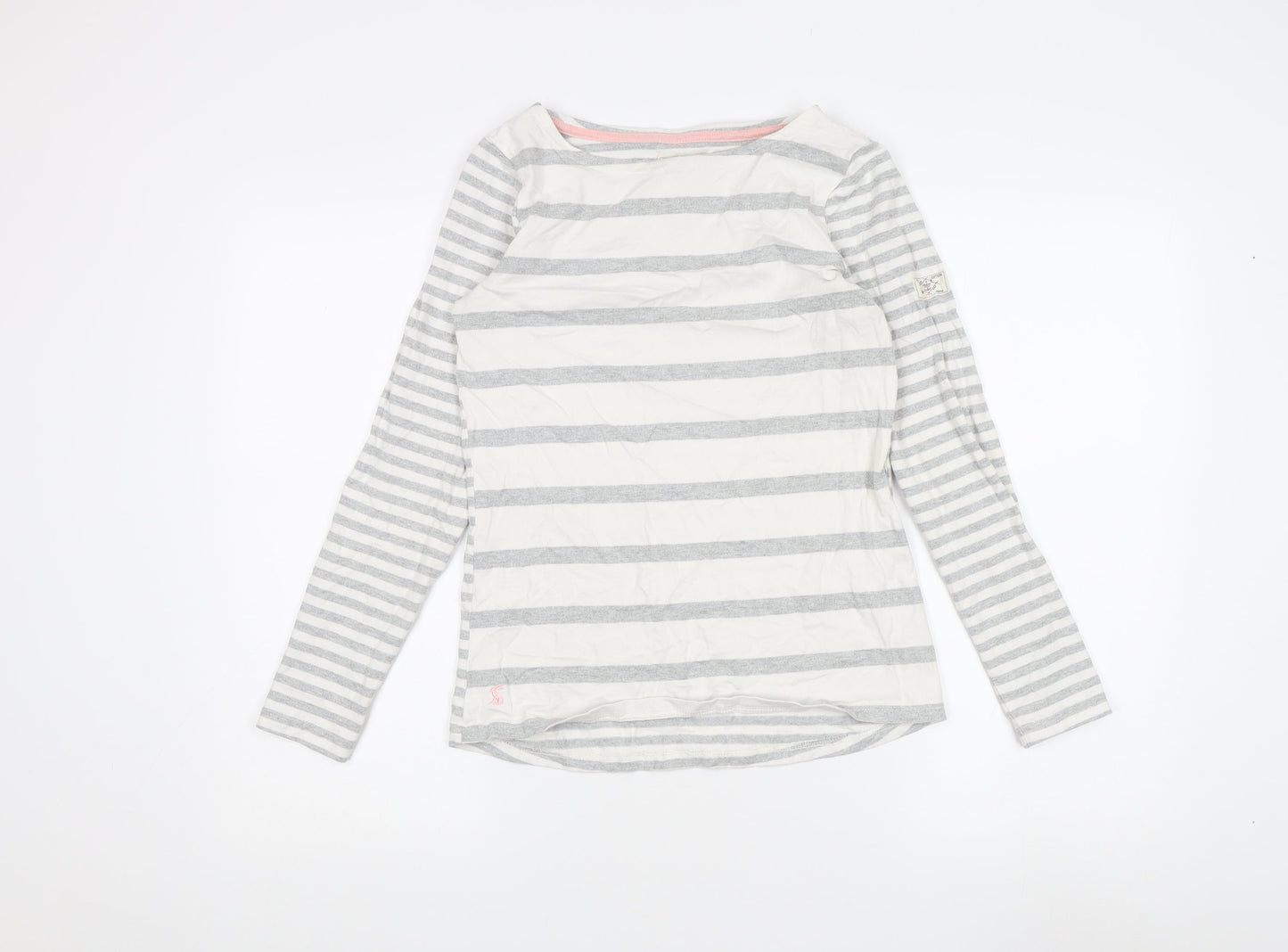 Womens UK Size 6 Joules Multicoloured Basic T-Shirt