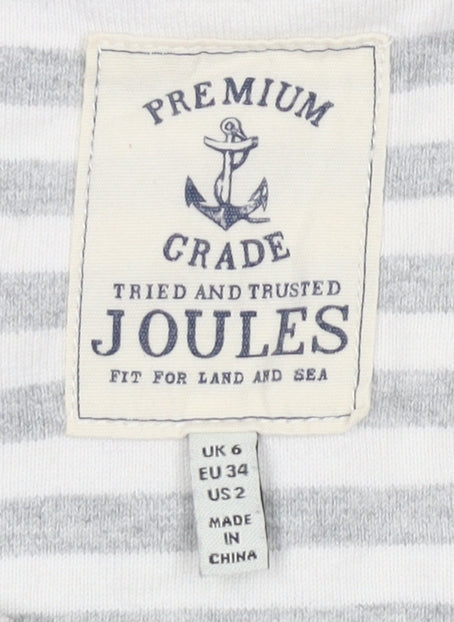 Womens UK Size 6 Joules Multicoloured Basic T-Shirt