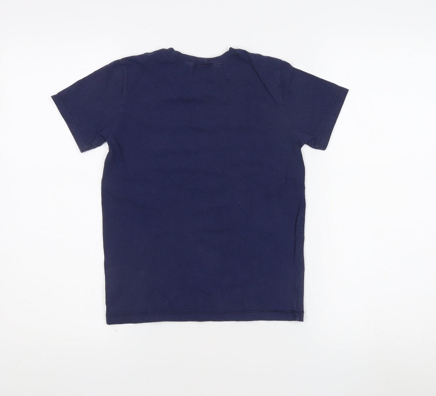 United Colors of Benetton Boys Blue T-Shirt 8-9 Years