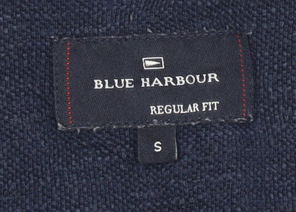 Marks and Spencer Men's Multicoloured Striped Polo S