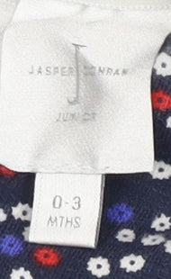Jasper Conran Unisex Multicoloured Floral 0-3M Dress