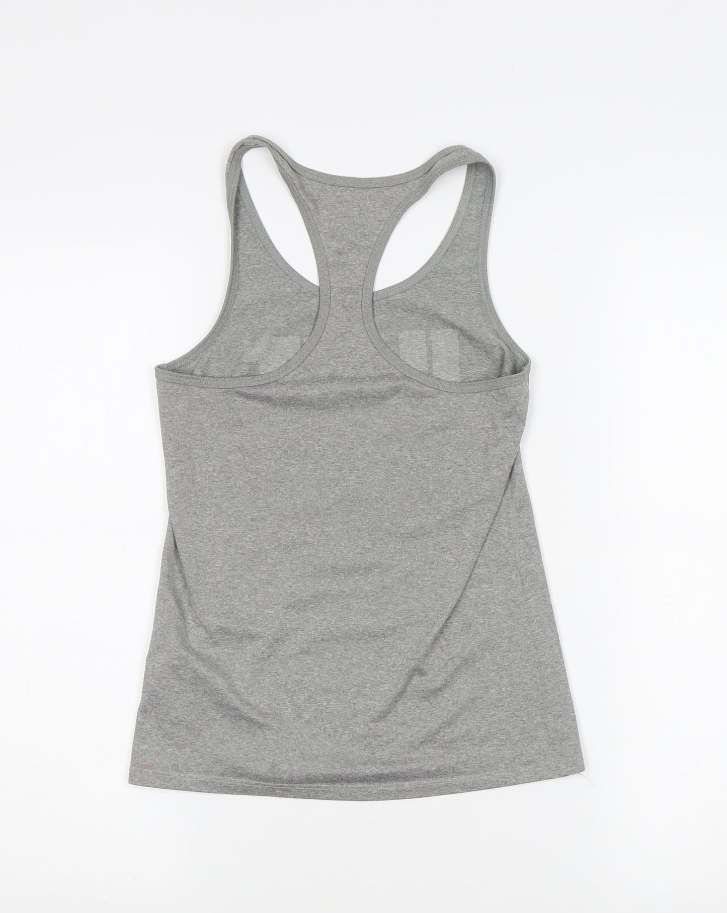 Nike Women's Grey Medium Jersey Racerback Tank