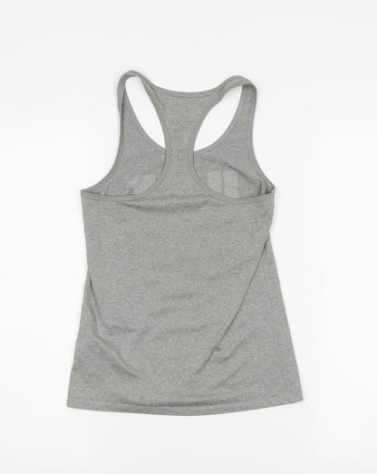 Nike Women's Grey Medium Jersey Racerback Tank