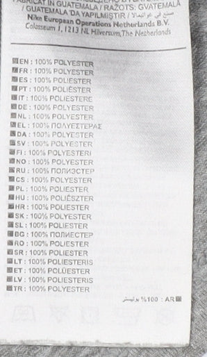 Nike Women's Grey Medium Jersey Racerback Tank