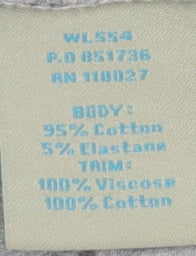 Boden Women's Grey Polka Dot T-Shirt, Size 10