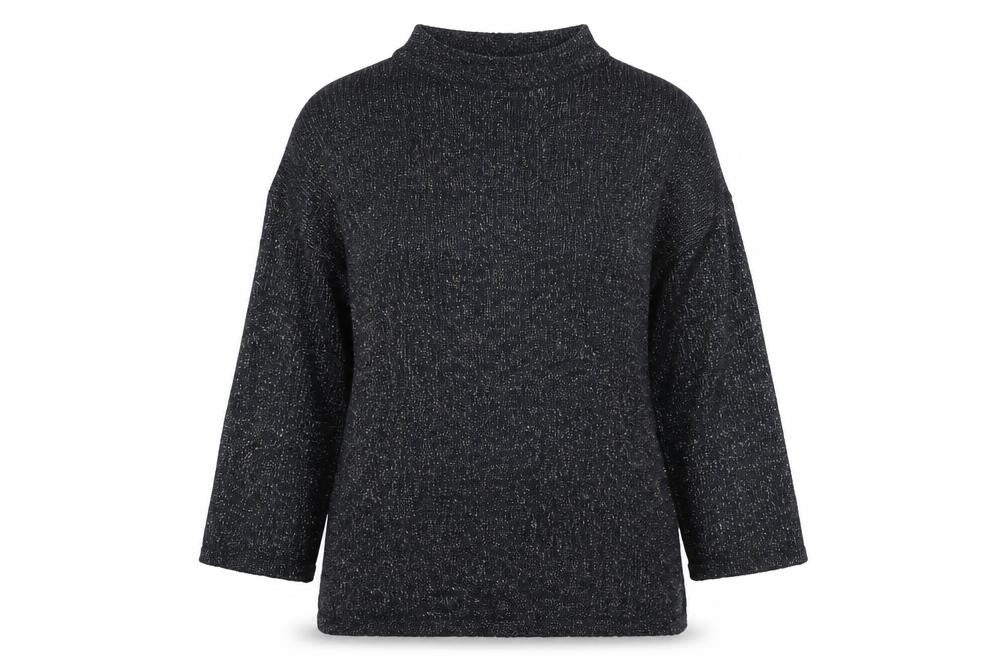 Womens UK Size 12 Warehouse Black Pullover Jumper