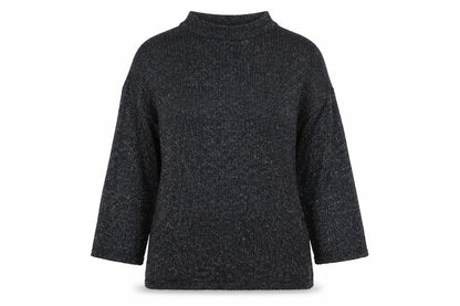 Womens UK Size 12 Warehouse Black Pullover Jumper