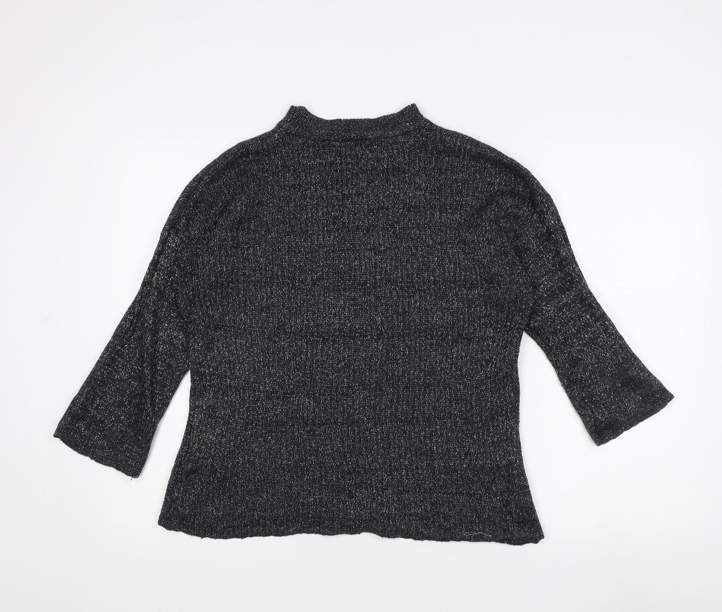 Womens UK Size 12 Warehouse Black Pullover Jumper