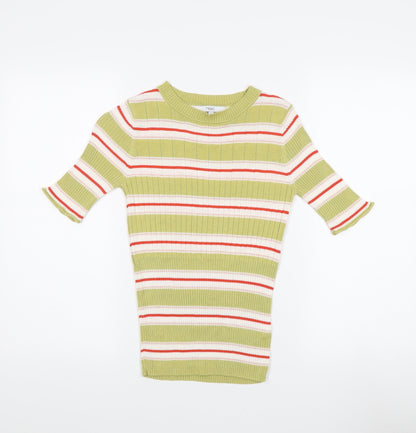 Womens UK Size 8 NEXT Multicoloured Jersey T-Shirt