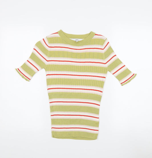Womens UK Size 8 NEXT Multicoloured Jersey T-Shirt