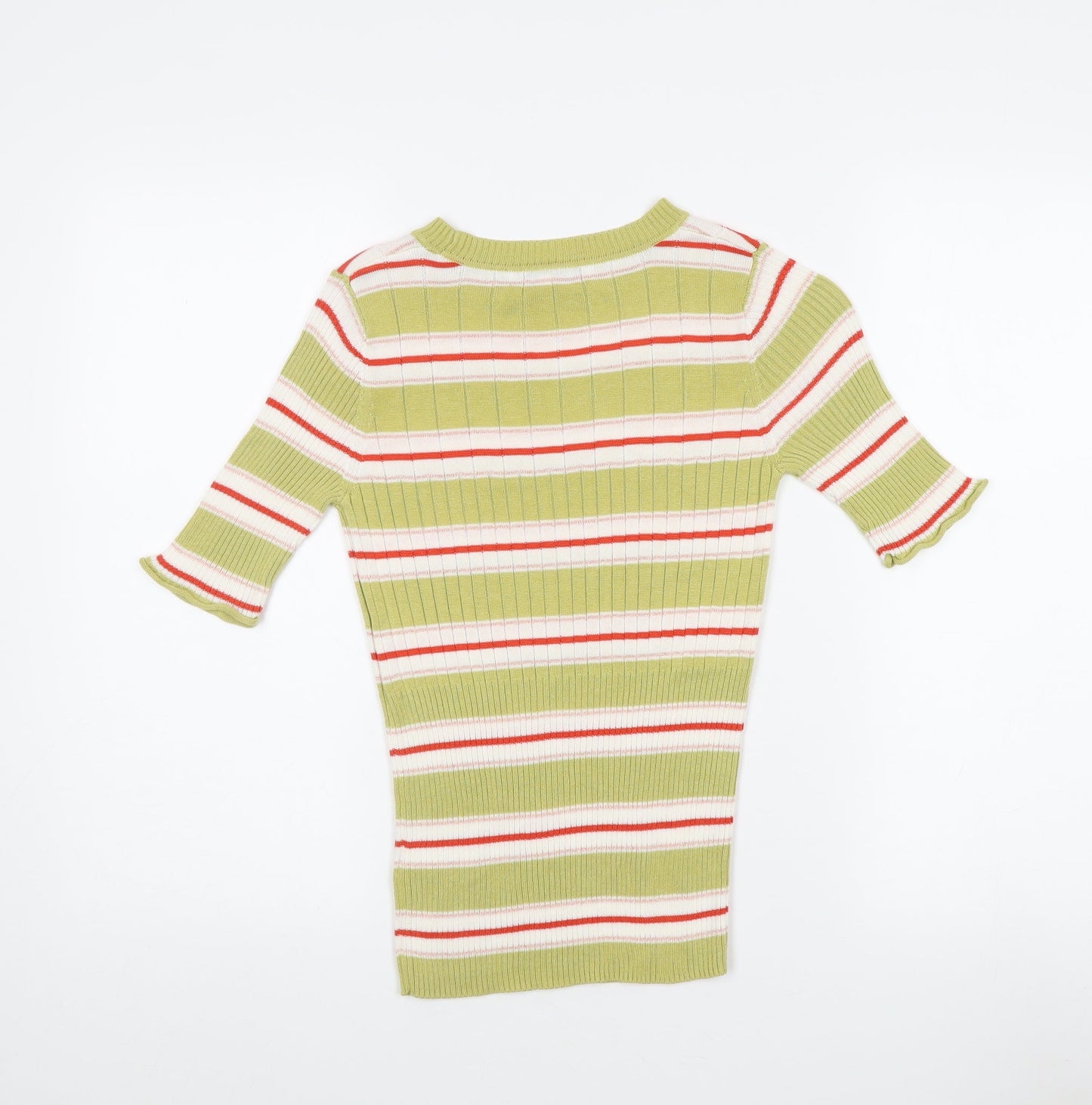 Womens UK Size 8 NEXT Multicoloured Jersey T-Shirt