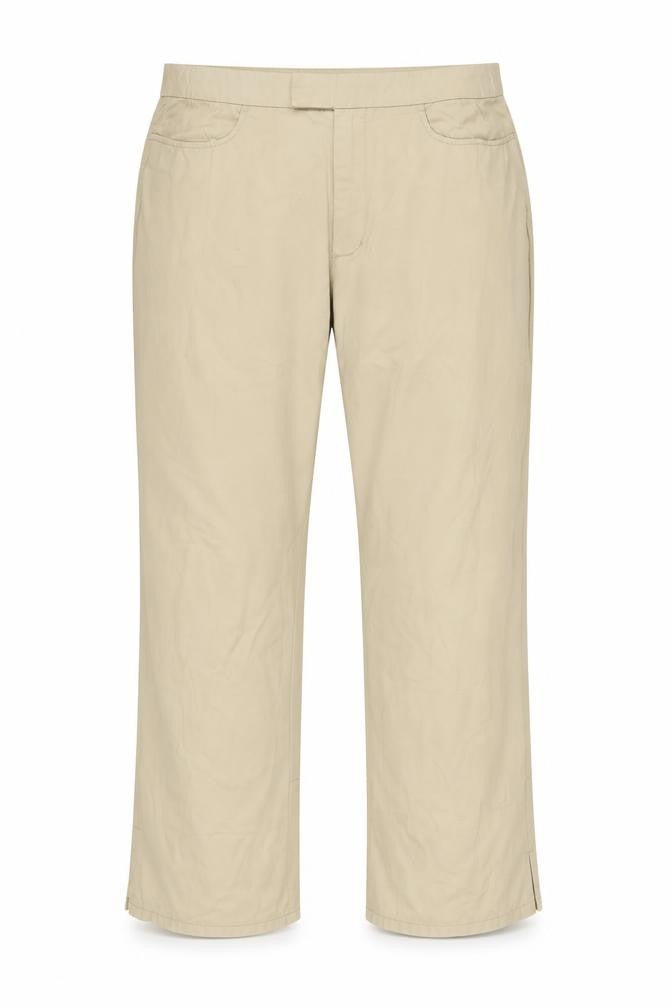 ESPRIT Women's Beige Straight Trousers Size 14