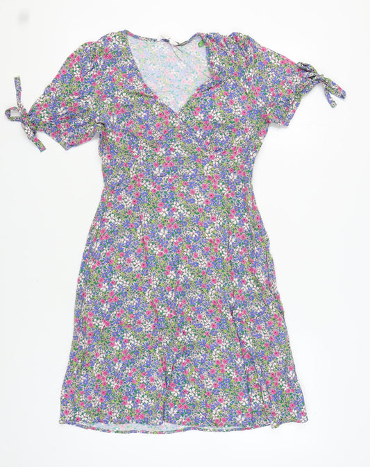 Finery Women's Multicoloured Floral Dress Size 10